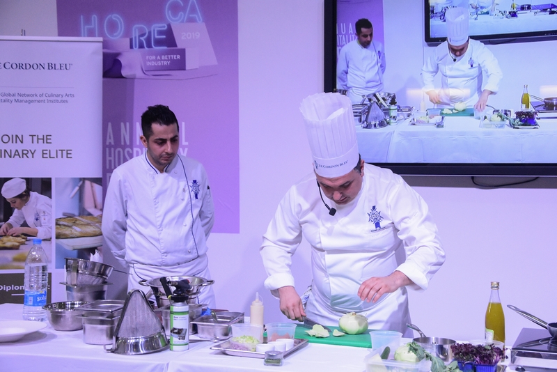 Le Cordon Bleu live cooking demonstration with Chef Emil Minev